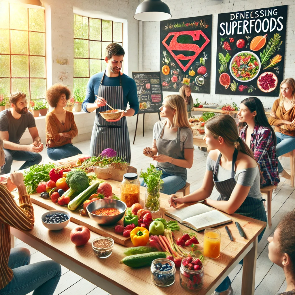 Unlocking the Power of Superfoods: Interactive Workshops by KernalKraze